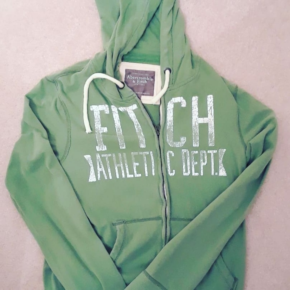 ABERCROMBIE & FITCH CRACKED HOODIE -MEDIUM